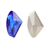 Light Sapphire Galactic Shape High Quality Glass Pointed Back Fancy Rhinestones WholesaleRhinestone